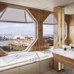 Отель The Ritz-Carlton, Millenia Singapore ванная фото 2