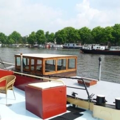 Отель Hotelboat Ideaal Нидерланды, Амстердам - отзывы, цены и фото номеров - забронировать отель Hotelboat Ideaal онлайн приотельная территория