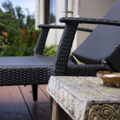 Отель Cottage Hakuraku Центр Окинавы балкон