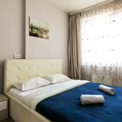 Отель Maxrealty24 Khoroshovskoe Shosse Deluxe Москва комната для гостей