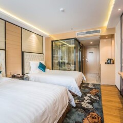 Отель Hoper Hotel (Shenzhen Huanggang Port) Китай, Шэньчжэнь - отзывы, цены и фото номеров - забронировать отель Hoper Hotel (Shenzhen Huanggang Port) онлайн комната для гостей фото 5