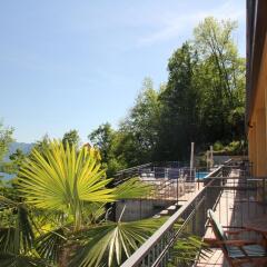 Отель Residenza Ai Ronchi Lago Maggiore Макканьо балкон