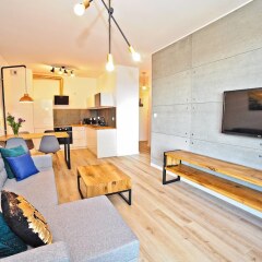 Апартаменты Grand Apartments - Bastion Wałowa Гданьск комната для гостей фото 3