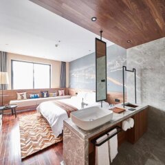 Отель Aizhu Boutique Theme Hotel Китай, Сямынь - отзывы, цены и фото номеров - забронировать отель Aizhu Boutique Theme Hotel онлайн комната для гостей фото 5