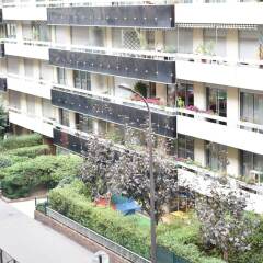 Апартаменты Large Apartment Near Bercy балкон