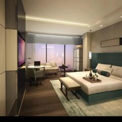 Отель Fairmont Quasar Istanbul комната для гостей