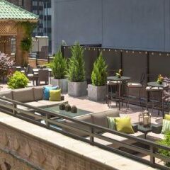 Отель New York Marriott East Side США, Нью-Йорк - отзывы, цены и фото номеров - забронировать отель New York Marriott East Side онлайн балкон