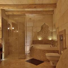 Golden Cave Suites Турция, Ургуп - отзывы, цены и фото номеров - забронировать отель Golden Cave Suites онлайн ванная фото 2