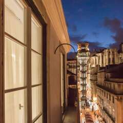 Отель Santa Justa 77 -Lisbon Luxury Apartments Португалия, Лиссабон - отзывы, цены и фото номеров - забронировать отель Santa Justa 77 -Lisbon Luxury Apartments онлайн балкон