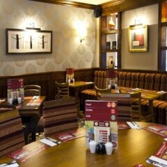 Отель Premier Inn Manchester Trafford Centre South гостиничный бар