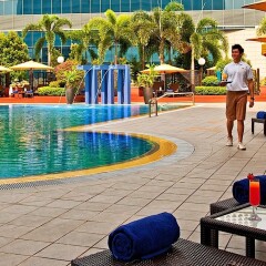 Отель PARKROYAL COLLECTION Marina Bay Сингапур бассейн фото 2