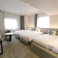 Отель Oriental Hotel Fukuoka Hakata Station Япония, Хаката - отзывы, цены и фото номеров - забронировать отель Oriental Hotel Fukuoka Hakata Station онлайн комната для гостей фото 2
