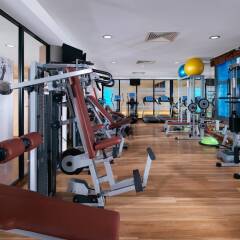 Отель Sheraton Grand Krakow Краков фитнесс-зал фото 2