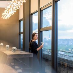 Отель Novotel Shanghai Clover ванная