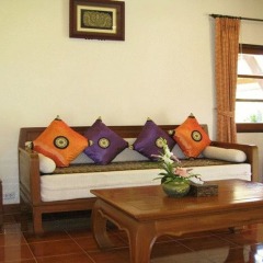 Отель Thai Ayodhya Villas & Spa Hotel Таиланд, Самуи - 1 отзыв об отеле, цены и фото номеров - забронировать отель Thai Ayodhya Villas & Spa Hotel онлайн комната для гостей фото 5
