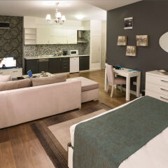 Отель Turkuaz Suites сауна