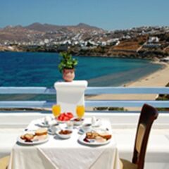 Отель Mykonos Beach Hotel Греция, Миконос - отзывы, цены и фото номеров - забронировать отель Mykonos Beach Hotel онлайн питание фото 3