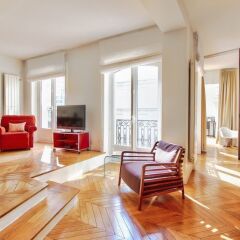 Отель Luminous Apt near Galerie Lafayette Париж комната для гостей фото 2