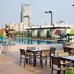 Sheraton Guangzhou Hotel Гуанчжоу бассейн фото 2