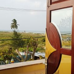 Отель An Bang Beach Nature Homestay Вьетнам, Хойан - отзывы, цены и фото номеров - забронировать отель An Bang Beach Nature Homestay онлайн балкон