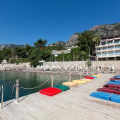 Mavi Deniz Otel Турция, Турунч - отзывы, цены и фото номеров - забронировать отель Mavi Deniz Otel - All Inclusive онлайн приотельная территория фото 2