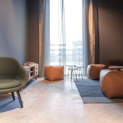Отель Moxy Milan Linate Airport Италия, Сеграте - отзывы, цены и фото номеров - забронировать отель Moxy Milan Linate Airport онлайн комната для гостей фото 2