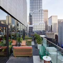Отель citizenM New York Times Square балкон фото 2
