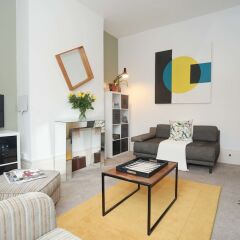 Отель Super 2 bed flat in Greenwich комната для гостей фото 4
