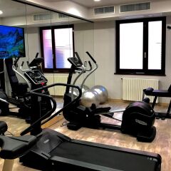 Отель Grande Albergo Roma Пьяченца фитнесс-зал