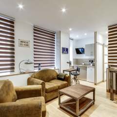 Апартаменты LE VINTAGE - Cosy Studio in Saint-Michel комната для гостей фото 3