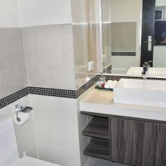 Отель Wong Amat Tower Apt.909 Паттайя ванная