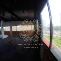 Отель CDMX Hostel Art Gallery Мексика, Мехико - отзывы, цены и фото номеров - забронировать отель CDMX Hostel Art Gallery онлайн балкон