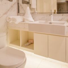 Отель Twin Tower Anthony Seaview Apart-Hotel Китай, Сямынь - отзывы, цены и фото номеров - забронировать отель Twin Tower Anthony Seaview Apart-Hotel онлайн ванная фото 2