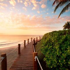 Отель Fairmont Mayakoba Мексика, Плая-дель-Кармен - 1 отзыв об отеле, цены и фото номеров - забронировать отель Fairmont Mayakoba онлайн пляж фото 2