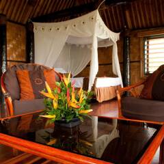Отель Crusoe's Retreat Фиджи, Вити-Леву - отзывы, цены и фото номеров - забронировать отель Crusoe's Retreat онлайн интерьер отеля фото 2