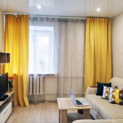 Апартаменты Apartment Volodarskogo 55 Ярославль комната для гостей фото 2