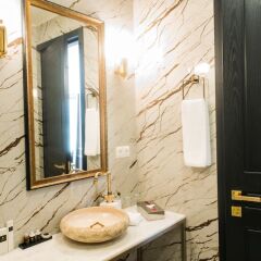 Отель King Gorgasali Hotel Грузия, Тбилиси - отзывы, цены и фото номеров - забронировать отель King Gorgasali Hotel онлайн ванная фото 2