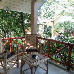 Отель tropical heaven's garden samui балкон