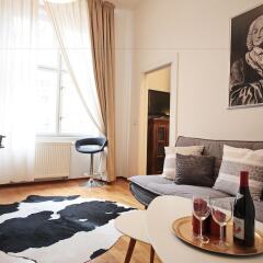 Отель MyHouse Apartments Чехия, Прага - отзывы, цены и фото номеров - забронировать отель MyHouse Apartments онлайн комната для гостей фото 5