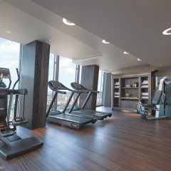 Shangri-La Hotel at The Shard, London фитнесс-зал