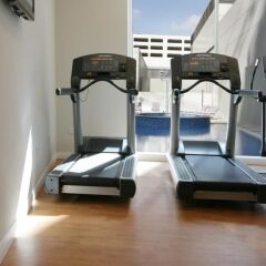 Отель Premier Inn Abu Dhabi Capital Centre фитнесс-зал фото 2