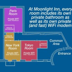 Отель Moonlight Inn Guest House Италия, Рим - отзывы, цены и фото номеров - забронировать отель Moonlight Inn Guest House онлайн с домашними животными