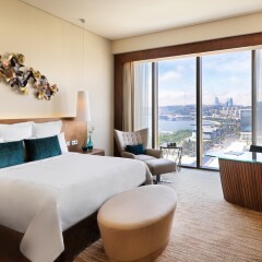 Отель JW Marriott Absheron Baku Азербайджан, Баку - 10 отзывов об отеле, цены и фото номеров - забронировать отель JW Marriott Absheron Baku онлайн комната для гостей фото 3