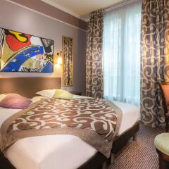 Отель Hôtel Du Bois Champs-Elysées 3* Стандартный номер с различными типами кроватей фото 37