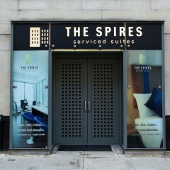 Отель The Spires Glasgow Великобритания, Глазго - отзывы, цены и фото номеров - забронировать отель The Spires Glasgow онлайн вид на фасад