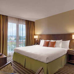 Отель Residence Inn by Marriott Munich City East Германия, Мюнхен - 1 отзыв об отеле, цены и фото номеров - забронировать отель Residence Inn by Marriott Munich City East онлайн комната для гостей фото 5