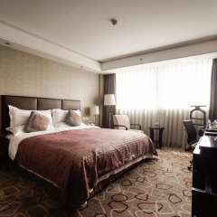 Отель DoubleTree by Hilton Shanghai Jing'an Китай, Шанхай - отзывы, цены и фото номеров - забронировать отель DoubleTree by Hilton Shanghai Jing'an онлайн комната для гостей фото 2