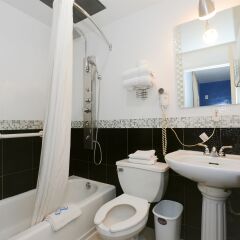 Отель Manhattan Broadway Hotel США, Нью-Йорк - 8 отзывов об отеле, цены и фото номеров - забронировать отель Manhattan Broadway Hotel онлайн ванная