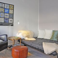 Отель 1 bedroom apt Close To Christiania 308-1 Дания, Копенгаген - отзывы, цены и фото номеров - забронировать отель 1 bedroom apt Close To Christiania 308-1 онлайн комната для гостей