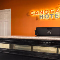 Отель Canoga Hotel США, Лос-Анджелес - отзывы, цены и фото номеров - забронировать отель Canoga Hotel онлайн интерьер отеля фото 3